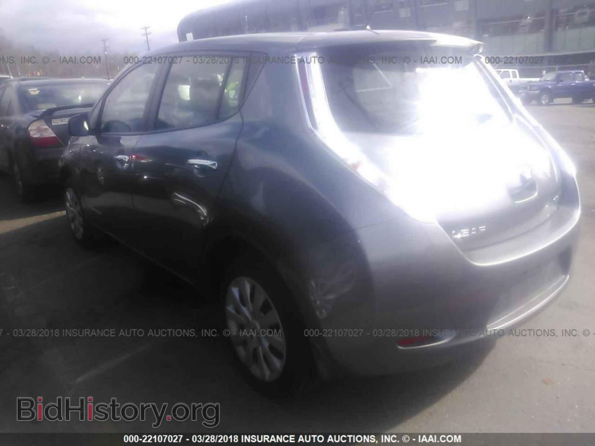 2015 Nissan Leaf - VIN: 1N4AZ0CP5FC320186 - Фото 3