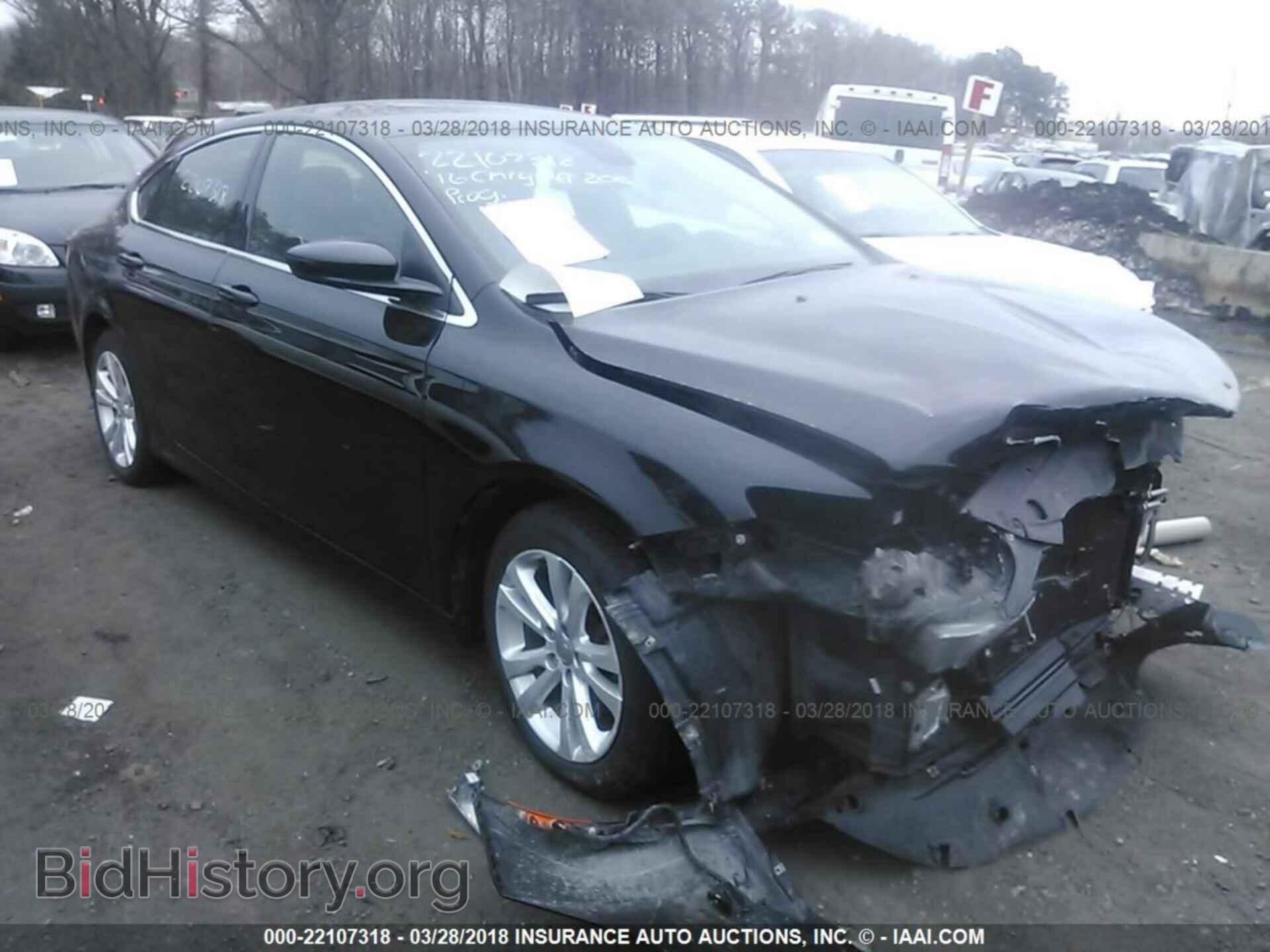 Photo 1C3CCCAB9GN105305 - Chrysler 200 2016