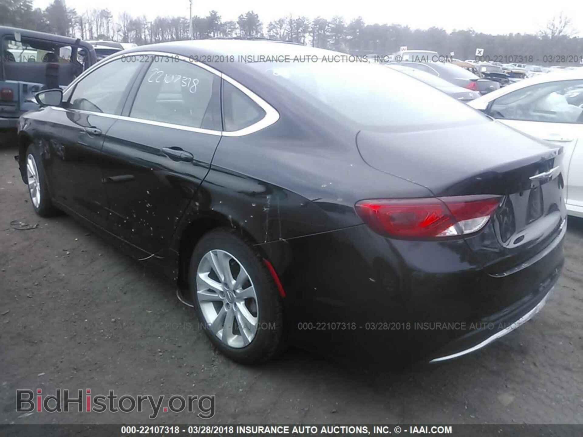 2016 Chrysler 200 - VIN: 1C3CCCAB9GN105305 - Фото 3