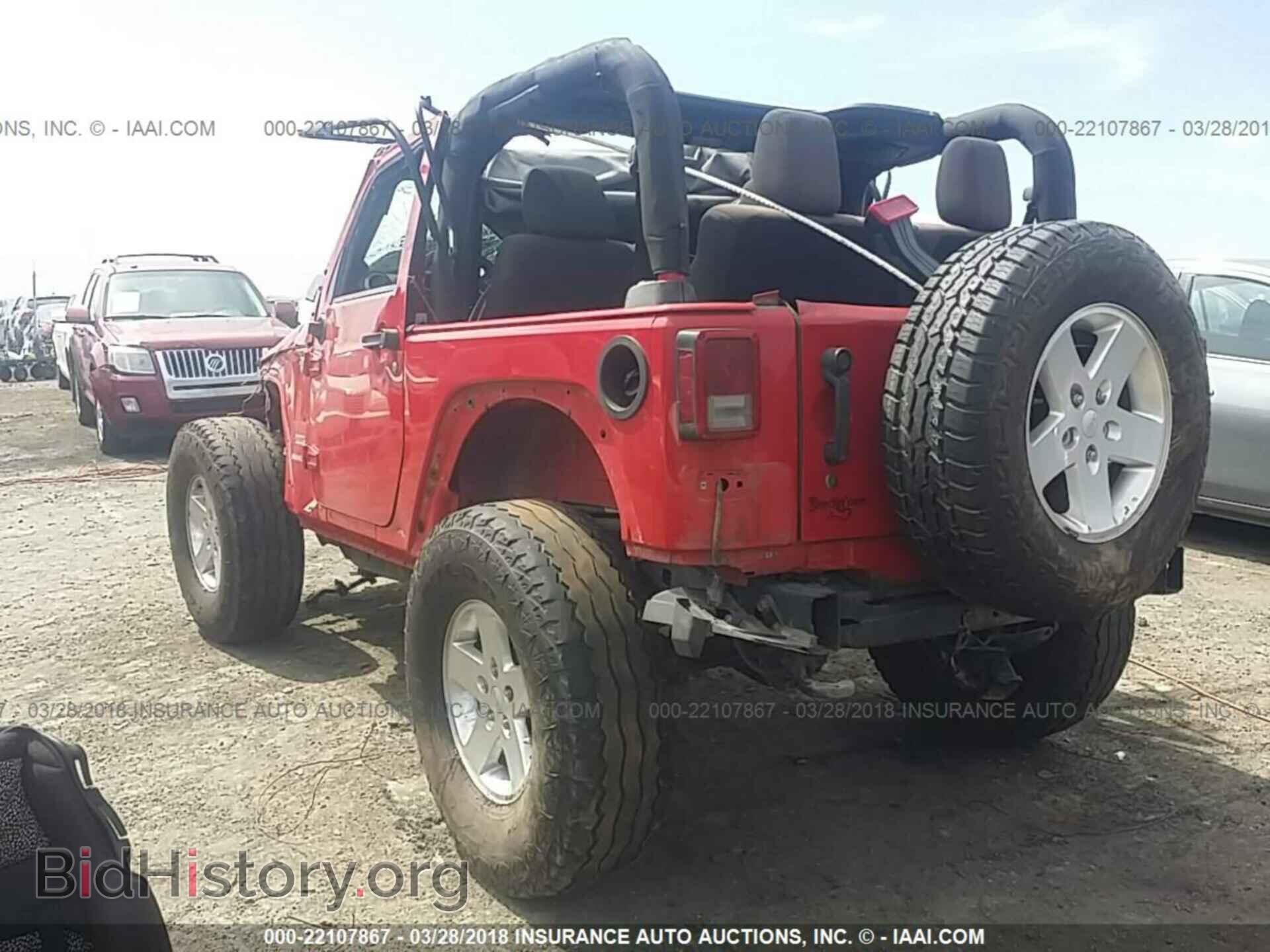 2011 Jeep Wrangler - VIN: 1J4GA2D19BL641606 - Фото 3