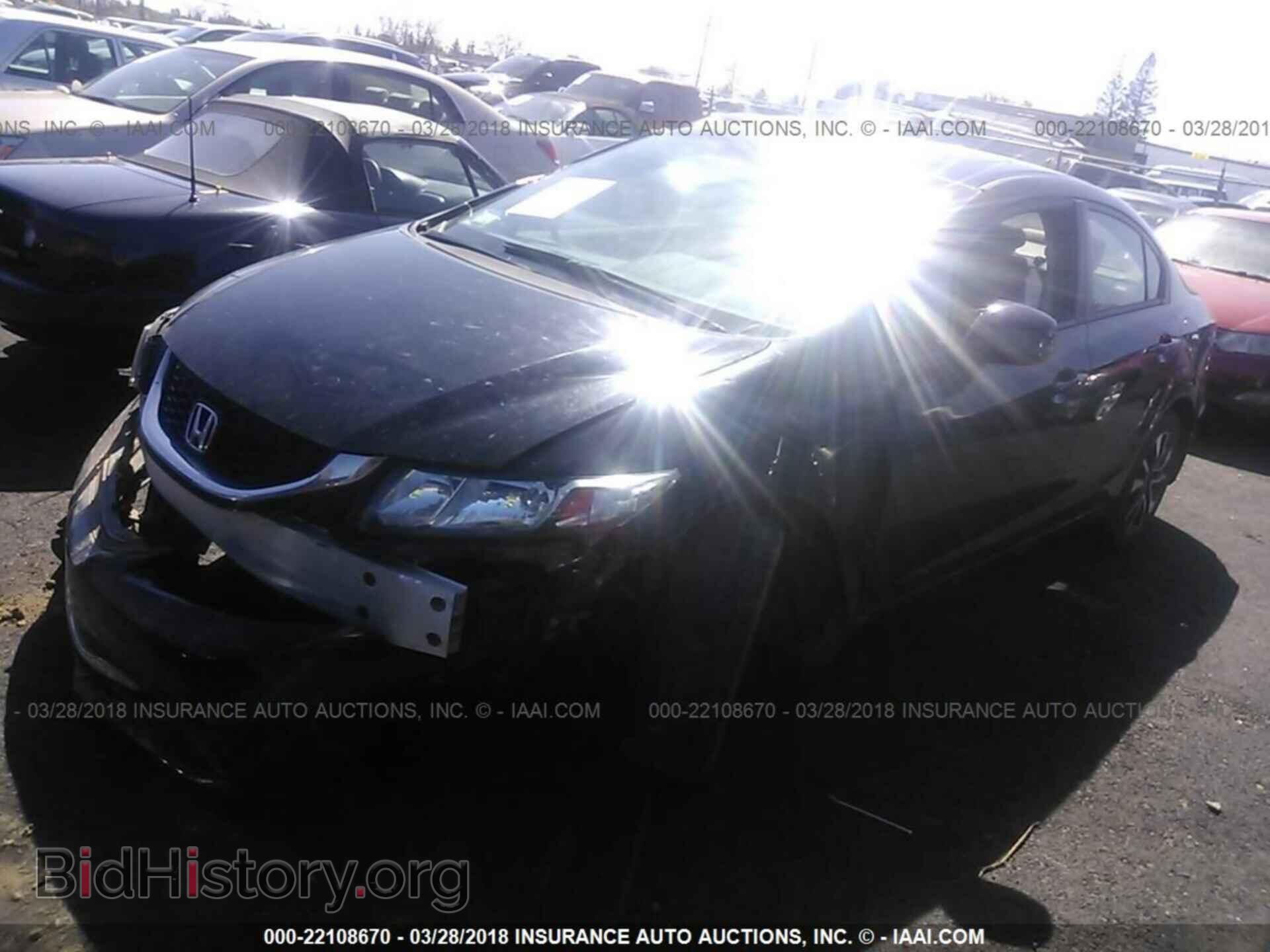 2013 Honda Civic - VIN: 19XFB2F82DE267036 - Фото 2