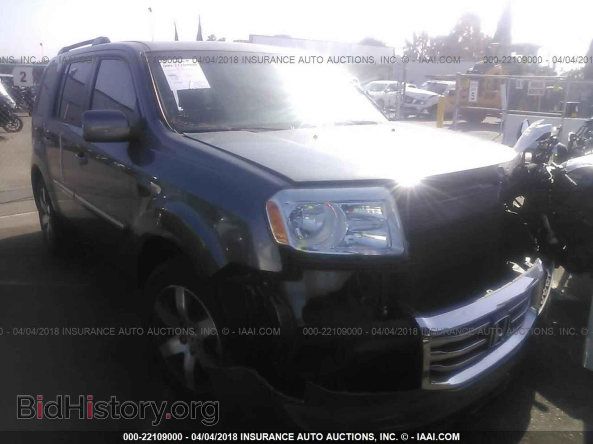 Фотография 5FNYF3H92CB024327 - Honda Pilot 2012