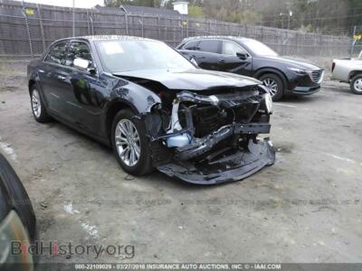 2017 Chrysler 300C, синий — VIN 2C3CCAEG6HH564635, IAAI