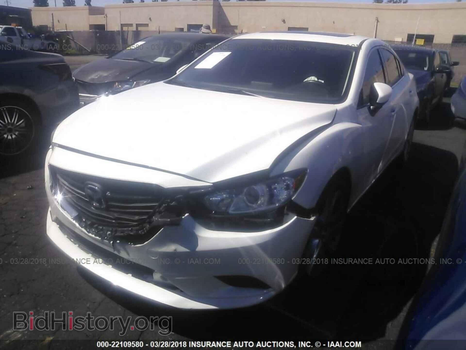 2016 Mazda 6 - VIN: JM1GJ1V5XG1465962 - Фото 2