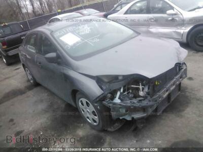 2012 Ford FOCUS, gray — VIN 1FAHP3E28CL403162, IAAI