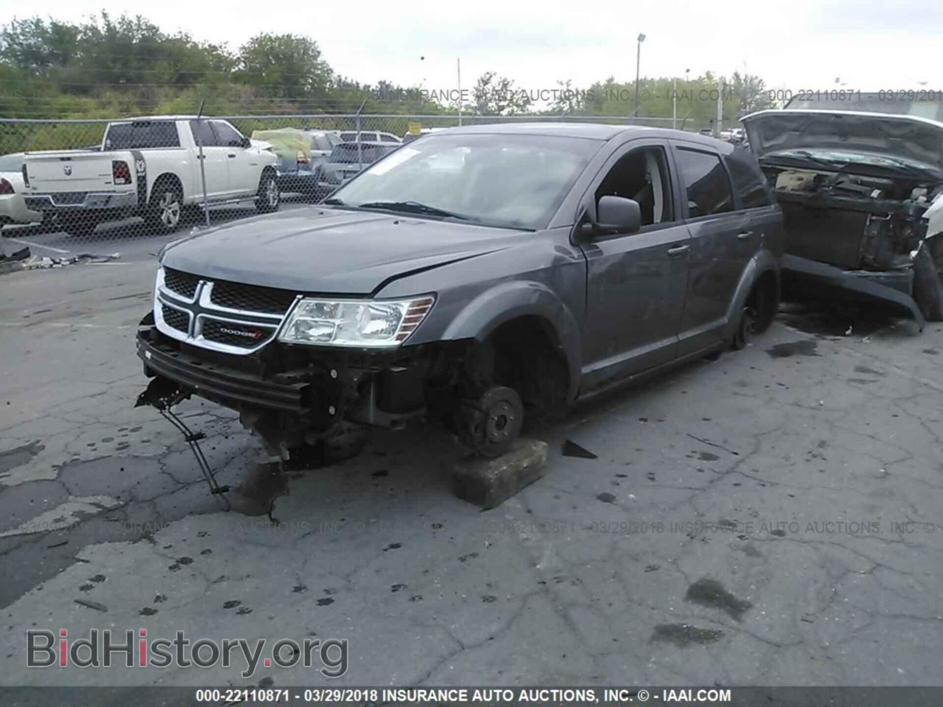 2012 Dodge Journey - VIN: 3C4PDCAB5CT296953 - Фото 2