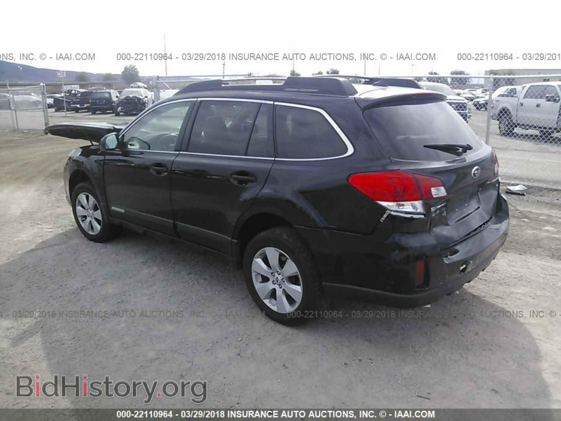 2012 Subaru Outback - VIN: 4S4BRCKC4C3255059 - Фото 3