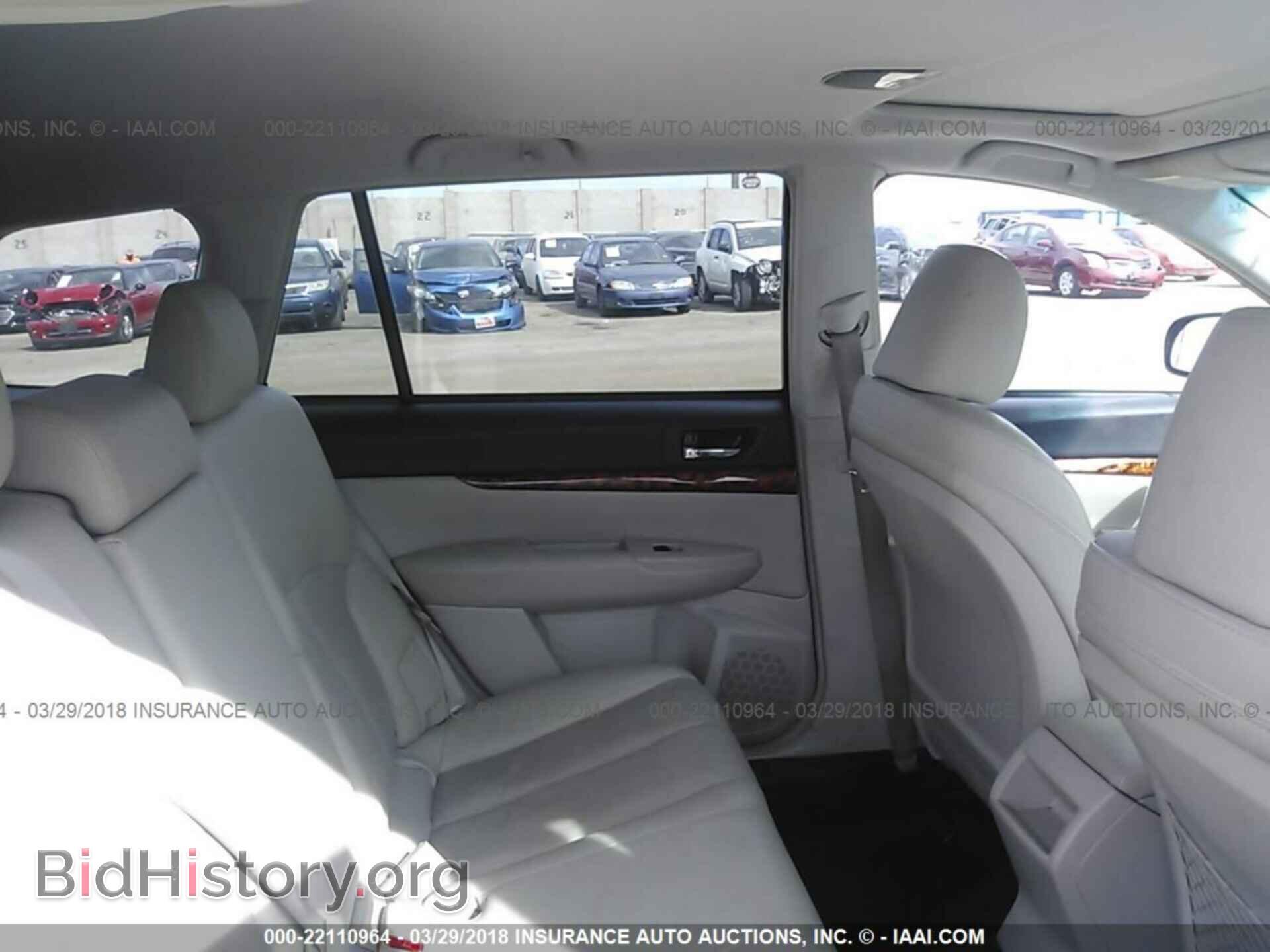 2012 Subaru Outback - VIN: 4S4BRCKC4C3255059 - Фото 8