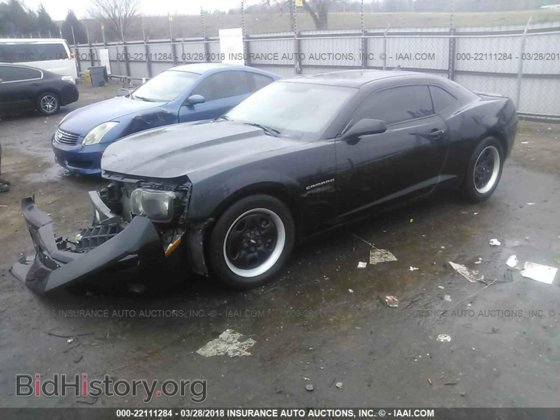 2012 Chevrolet Camaro - VIN: 2G1FE1E34C9128054 - Фото 2