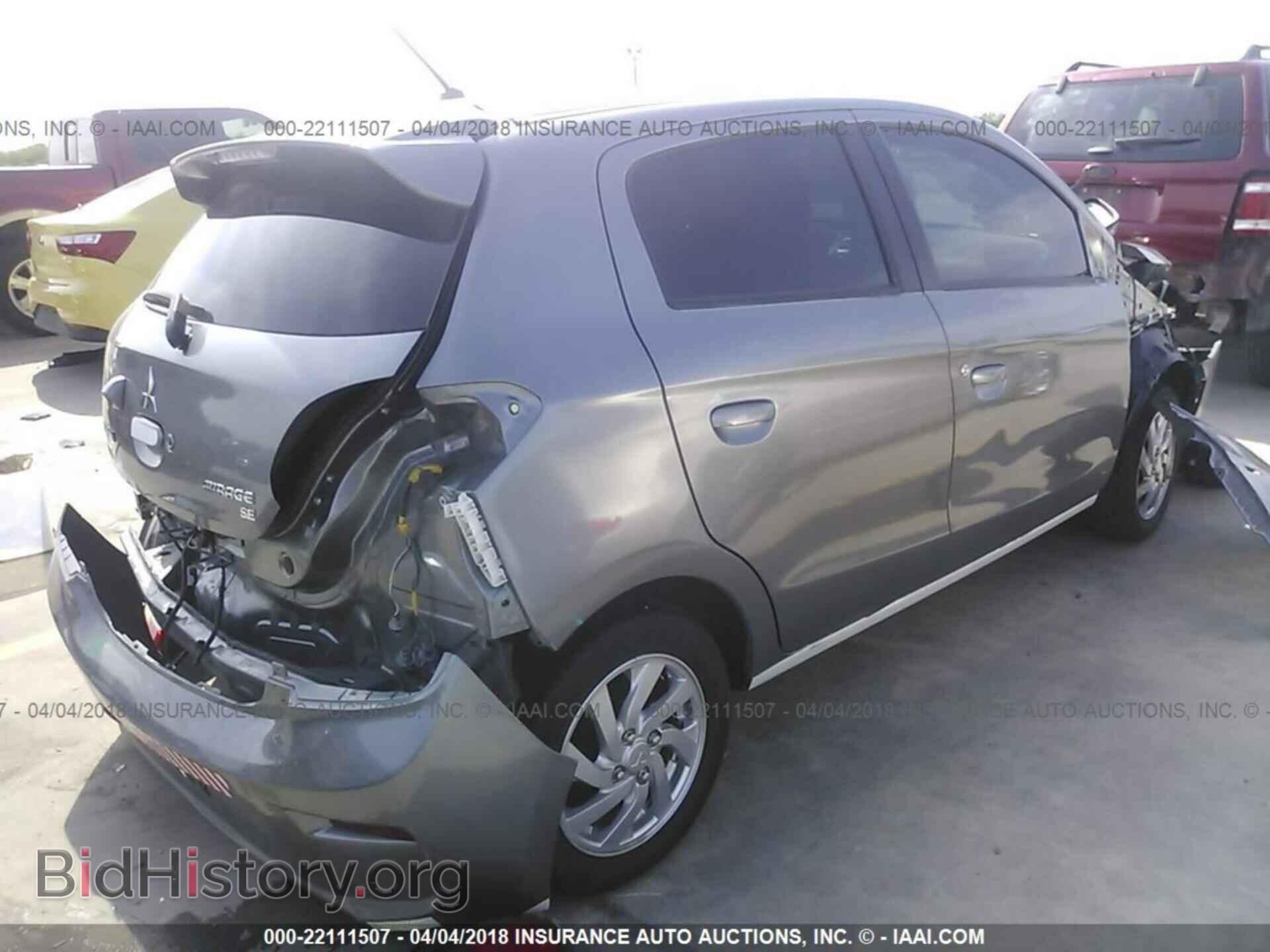 2017 Mitsubishi Mirage - VIN: ML32A4HJ7HH020367 - Фото 4