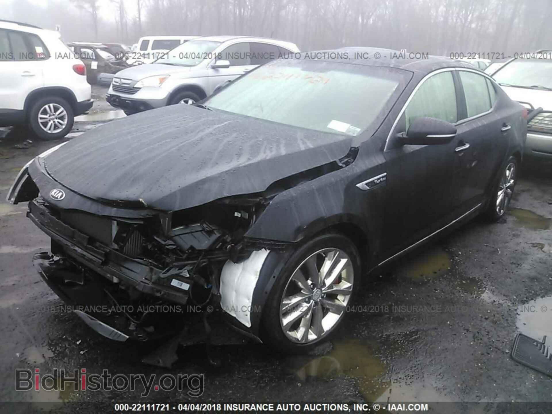 2015 Kia Optima - VIN: 5XXGR4A67FG355771 - Photo 2