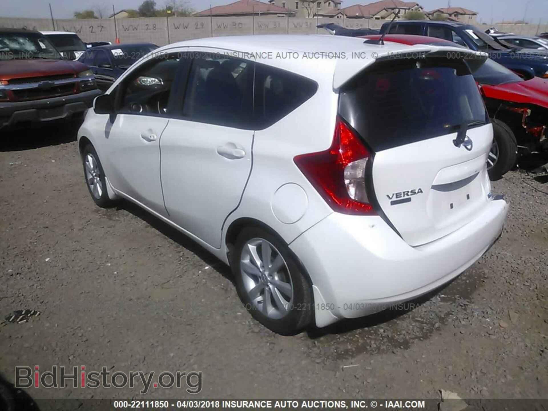 2014 Nissan Versa note - VIN: 3N1CE2CP0EL372986 - Фото 3