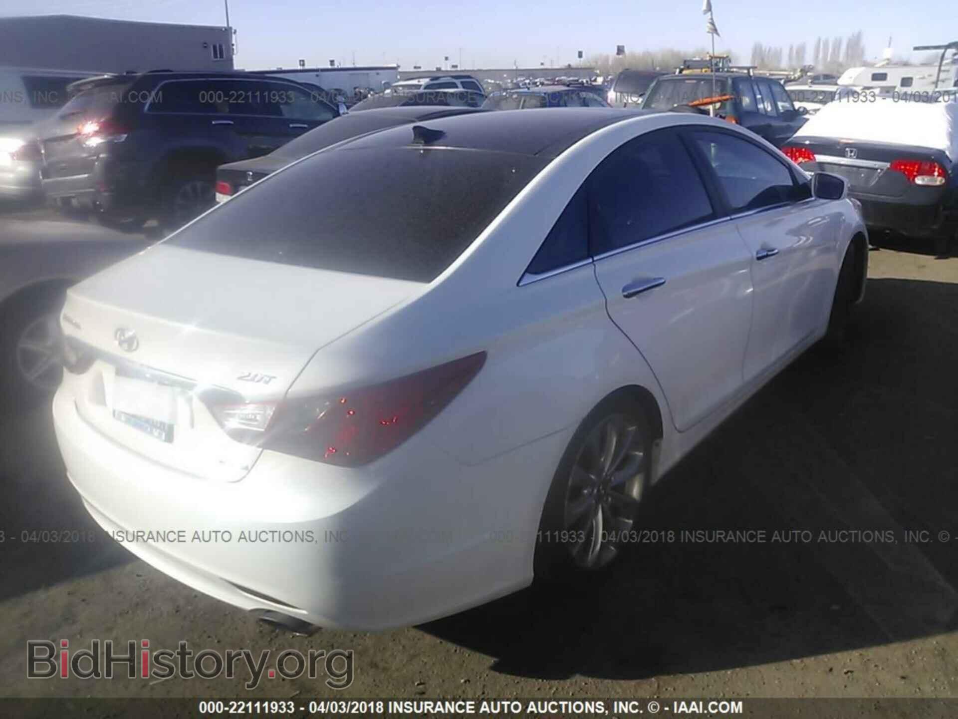 2012 Hyundai Sonata - VIN: 5NPEC4AB4CH332972 - Фото 4