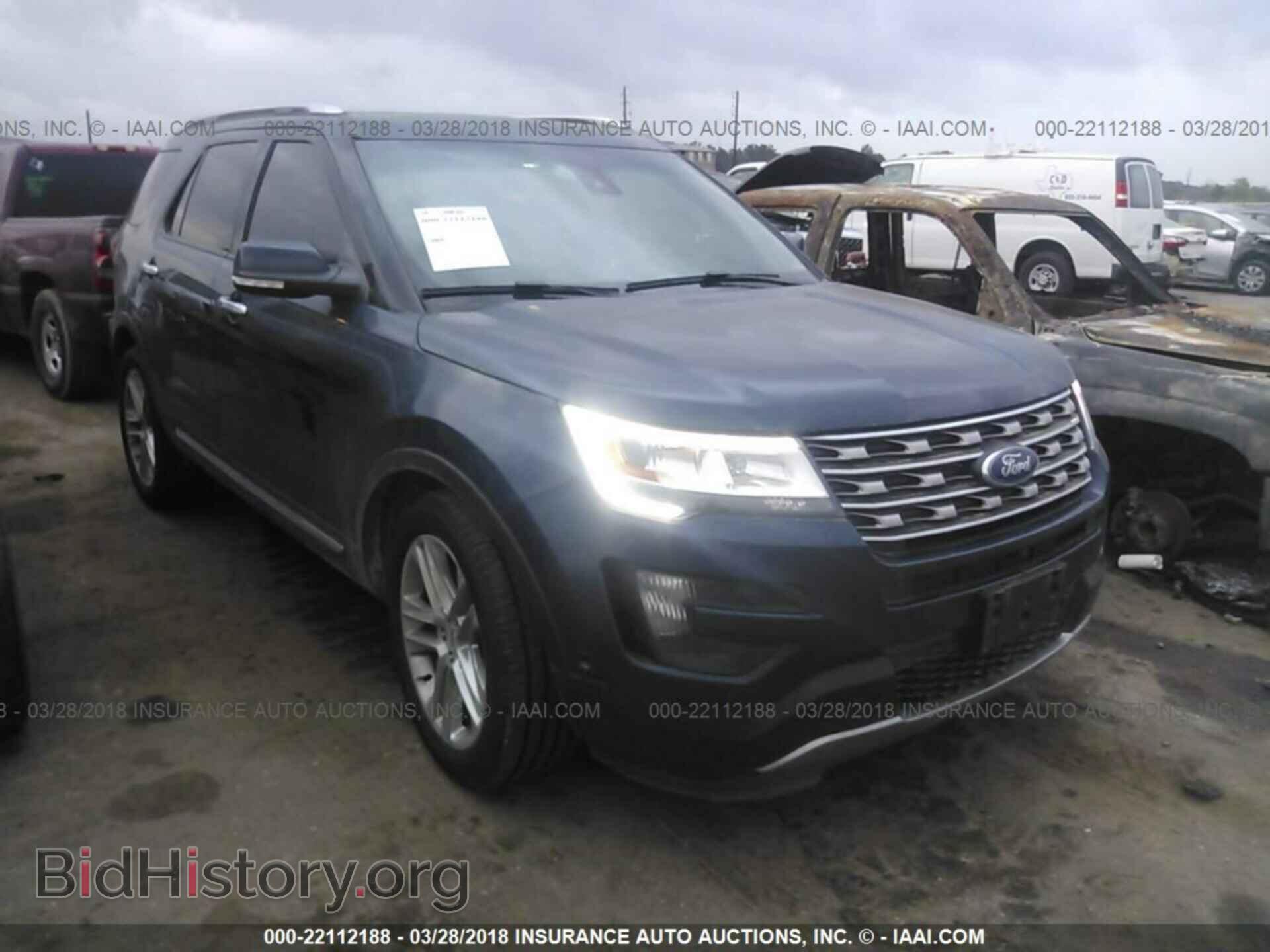Photo 1FM5K7F83GGB01875 - Ford Explorer 2016