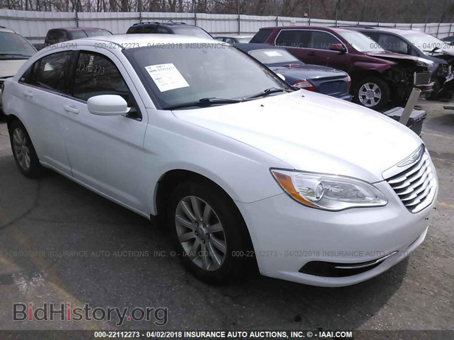 Фотография 1C3CCBAB3CN296983 - Chrysler 200 2012