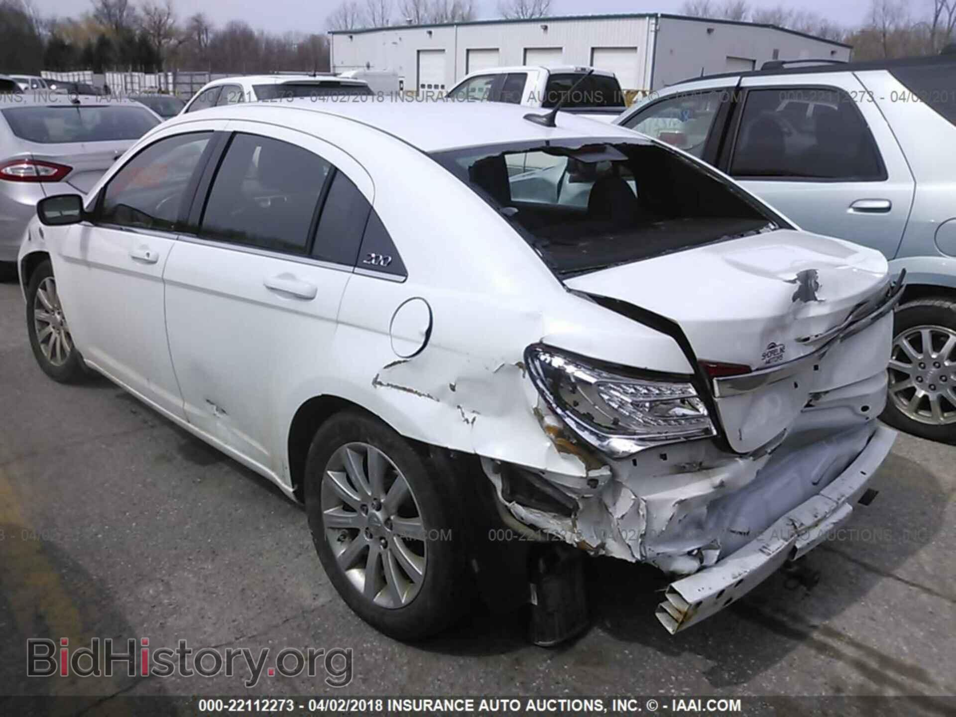 2012 Chrysler 200 - VIN: 1C3CCBAB3CN296983 - Фото 3