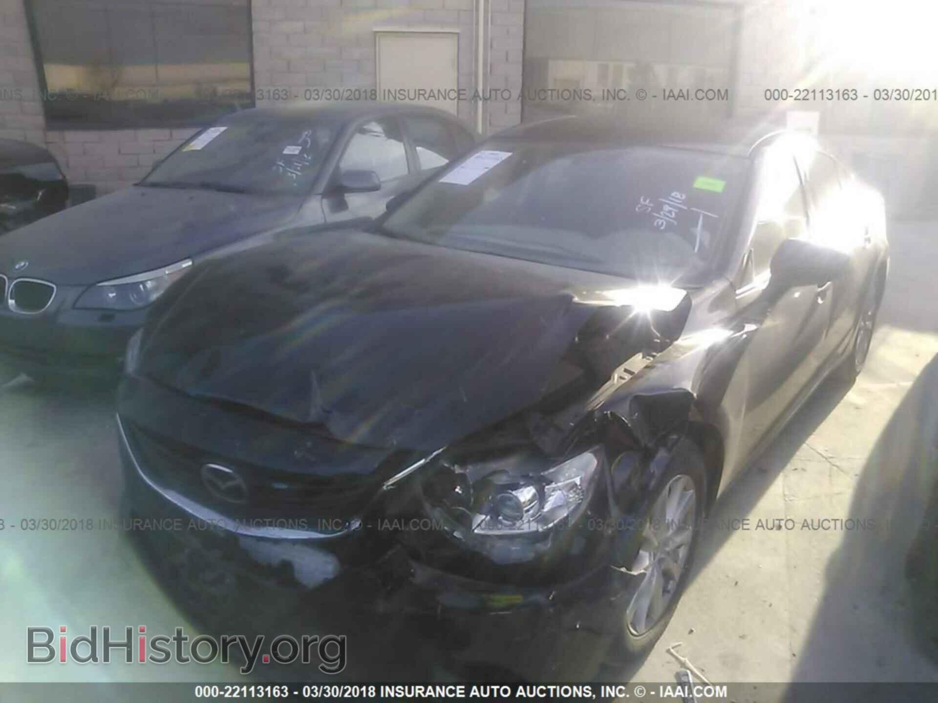 2015 Mazda 6 - VIN: JM1GJ1U57F1205406 - Фото 2