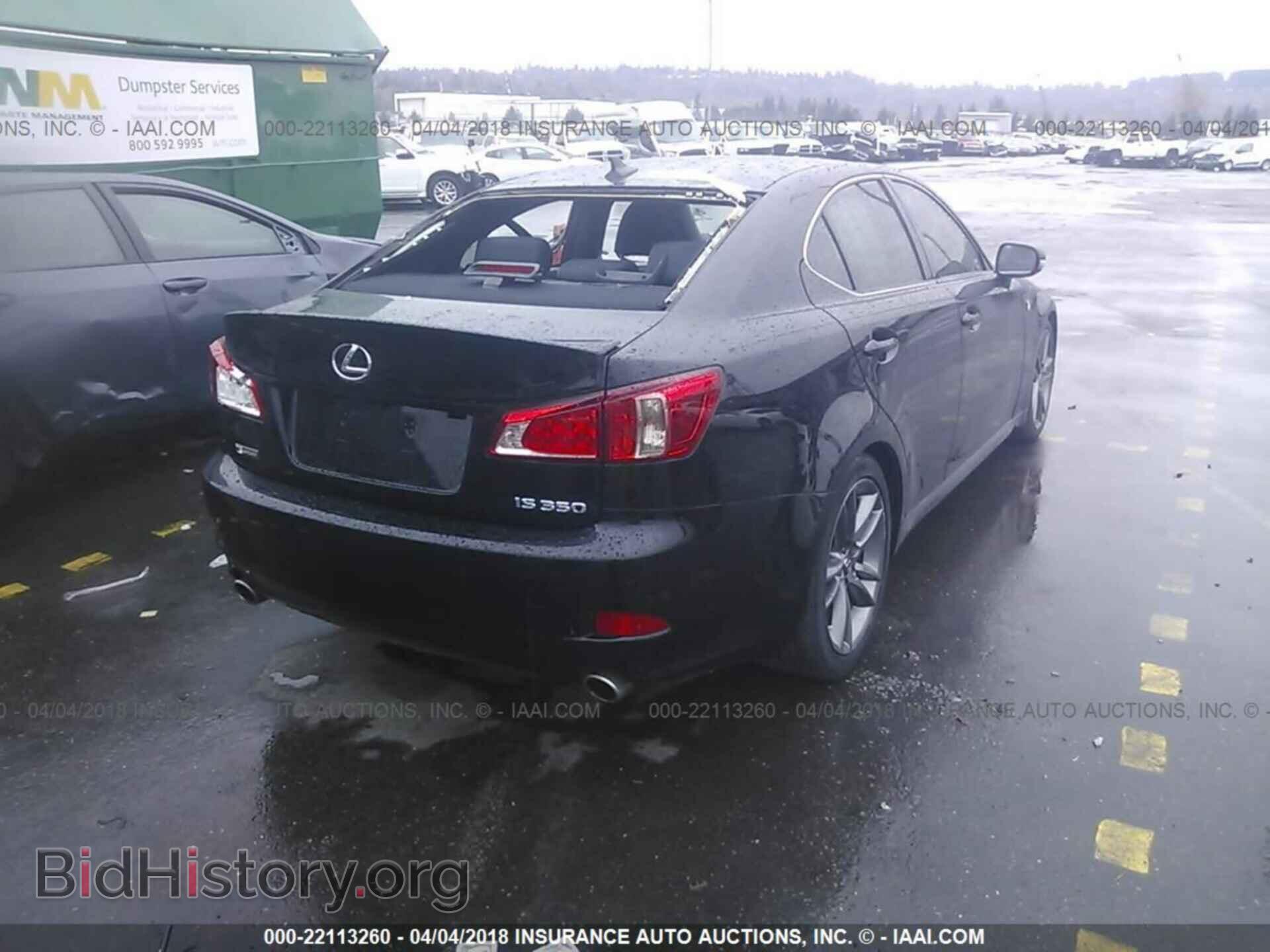 2011 Lexus Is - VIN: JTHBE5C25B5027672 - Фото 4