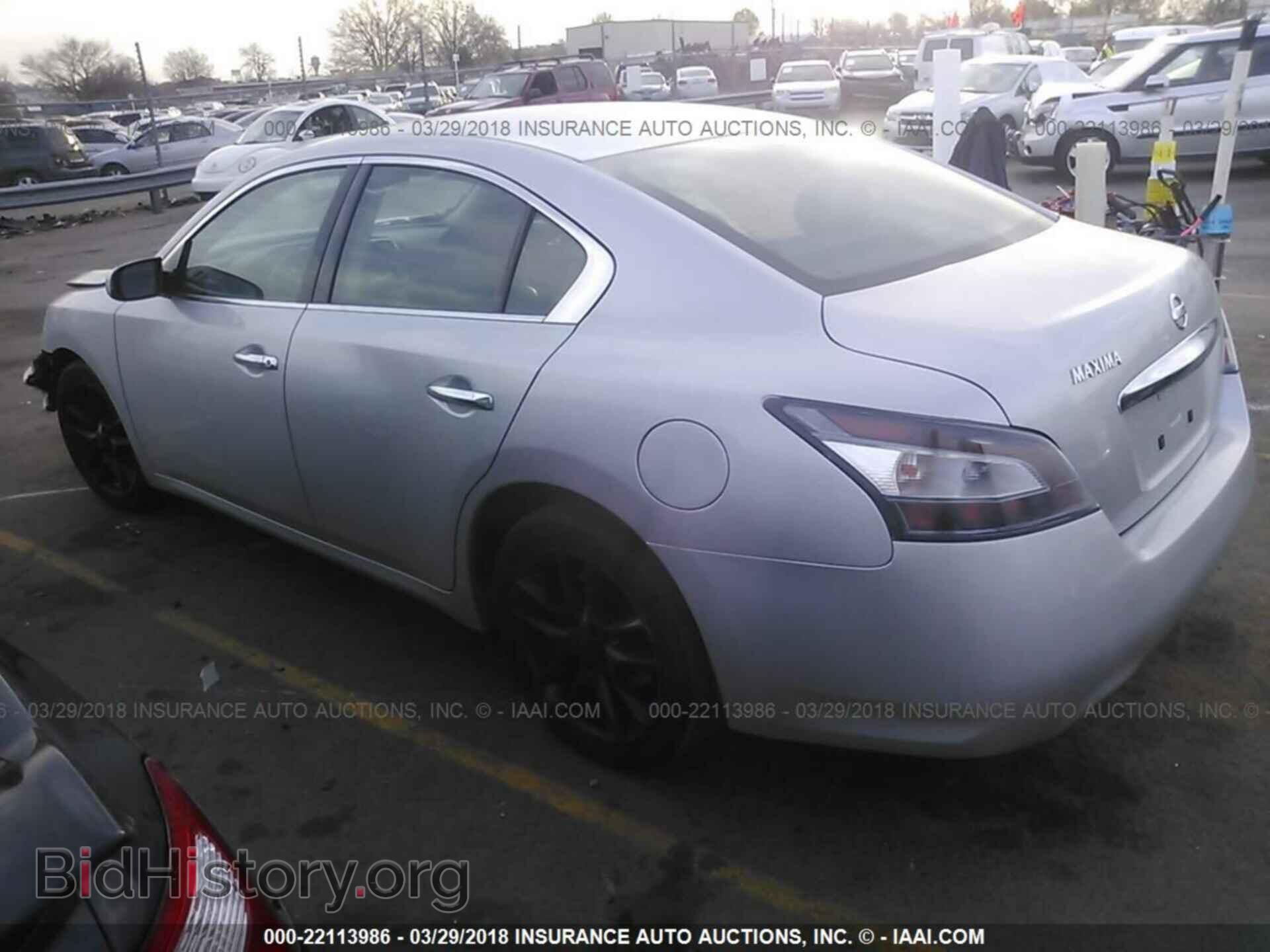 2014 Nissan Maxima - VIN: 1N4AA5AP8EC453725 - Фото 3
