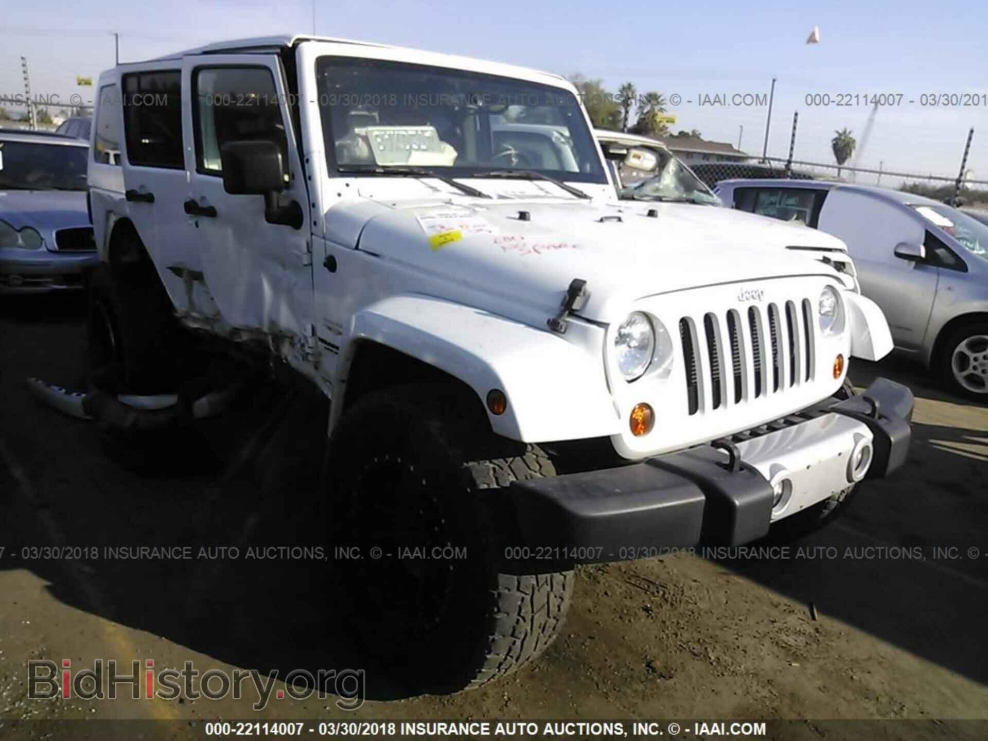 Фотография 1C4BJWEG3DL513407 - Jeep Wrangler 2013