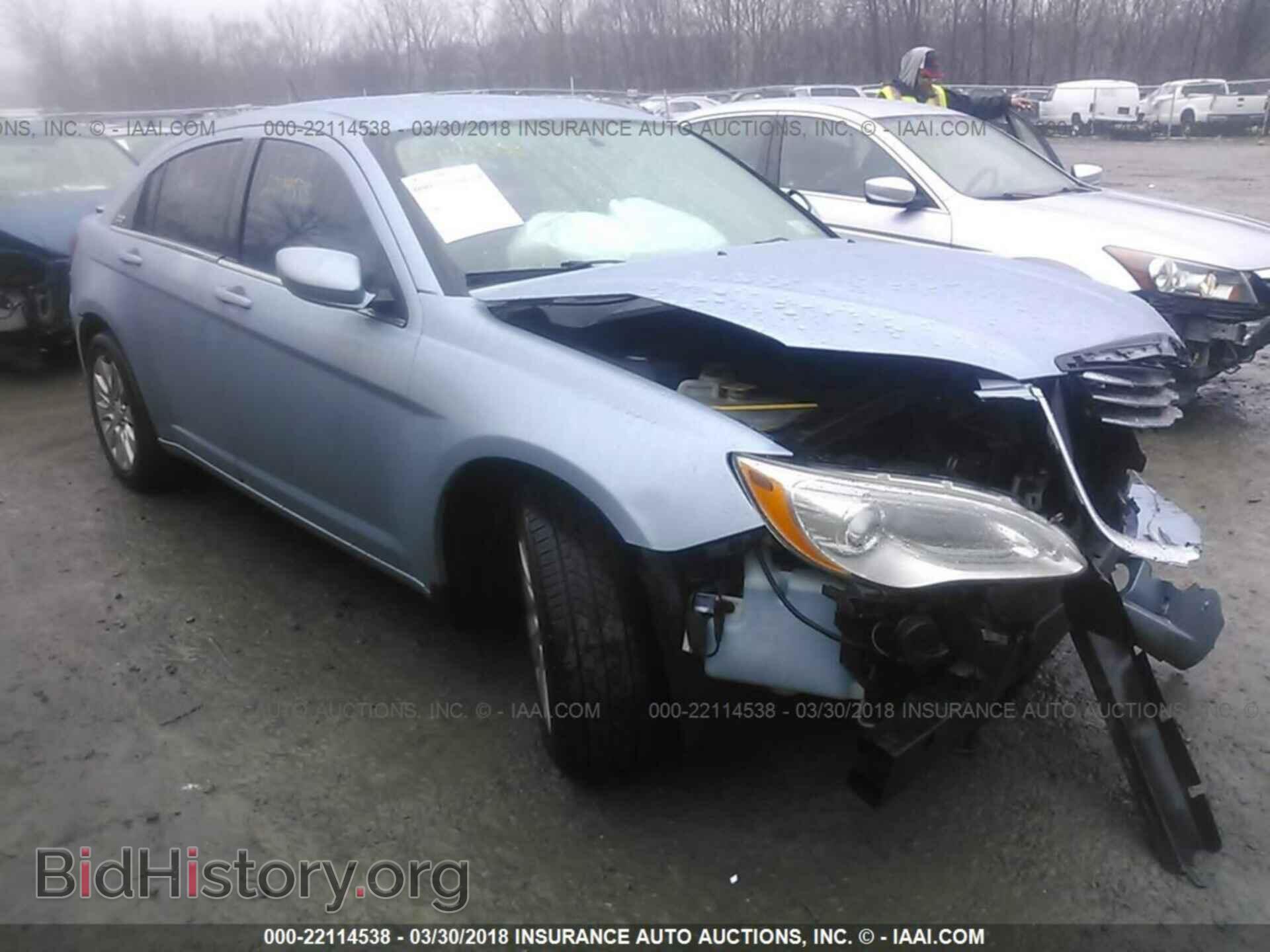 Фотография 1C3CCBAB5CN320426 - CHRYSLER 200 2012