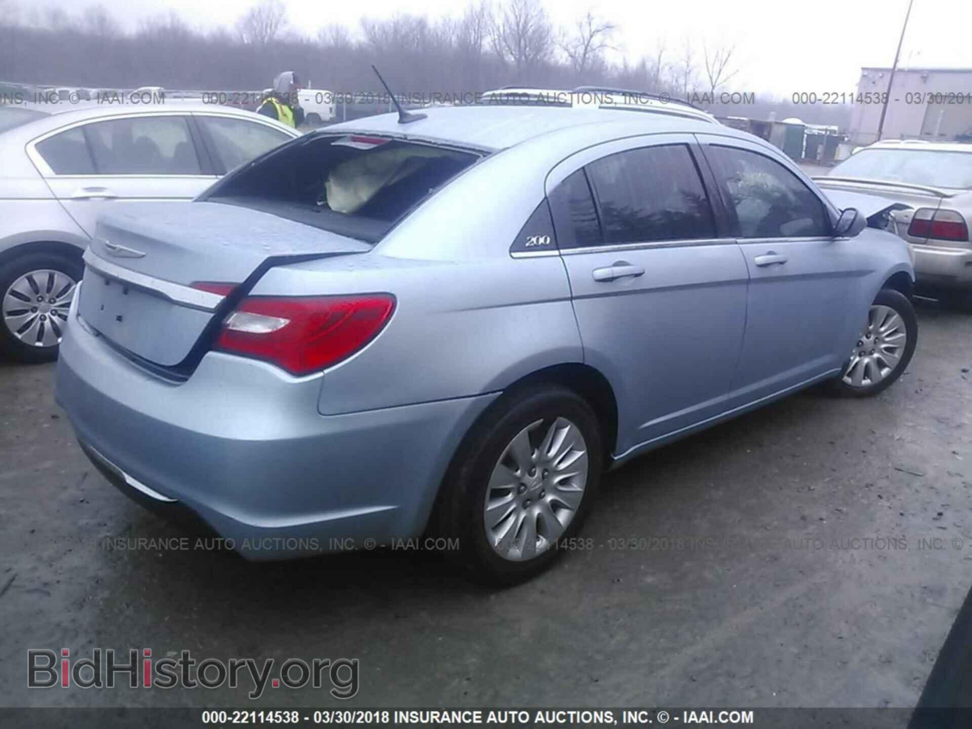 2012 CHRYSLER 200 - VIN: 1C3CCBAB5CN320426 - Фото 4