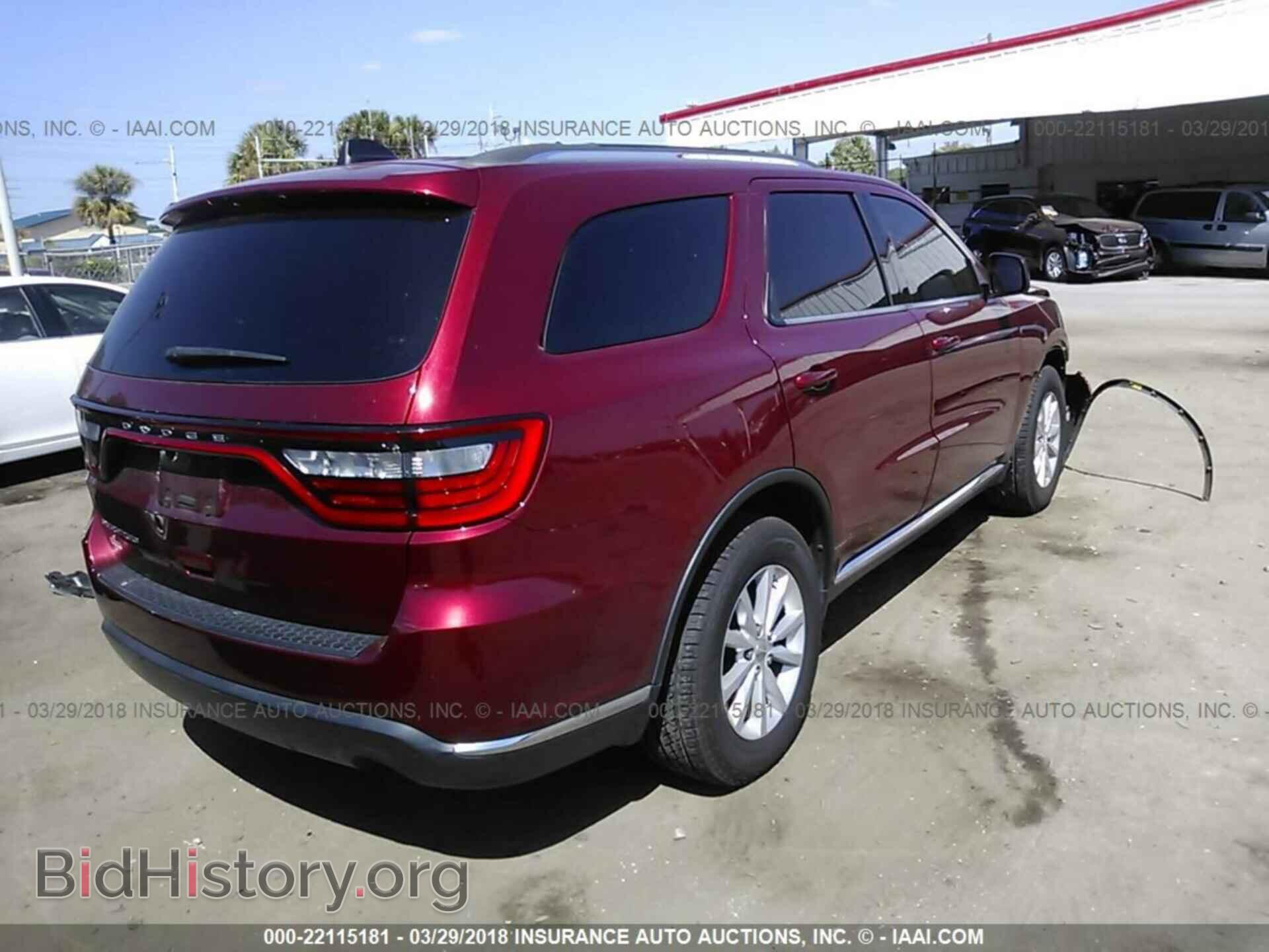 2014 Dodge Durango - VIN: 1C4RDHAG9EC975415 - Фото 4