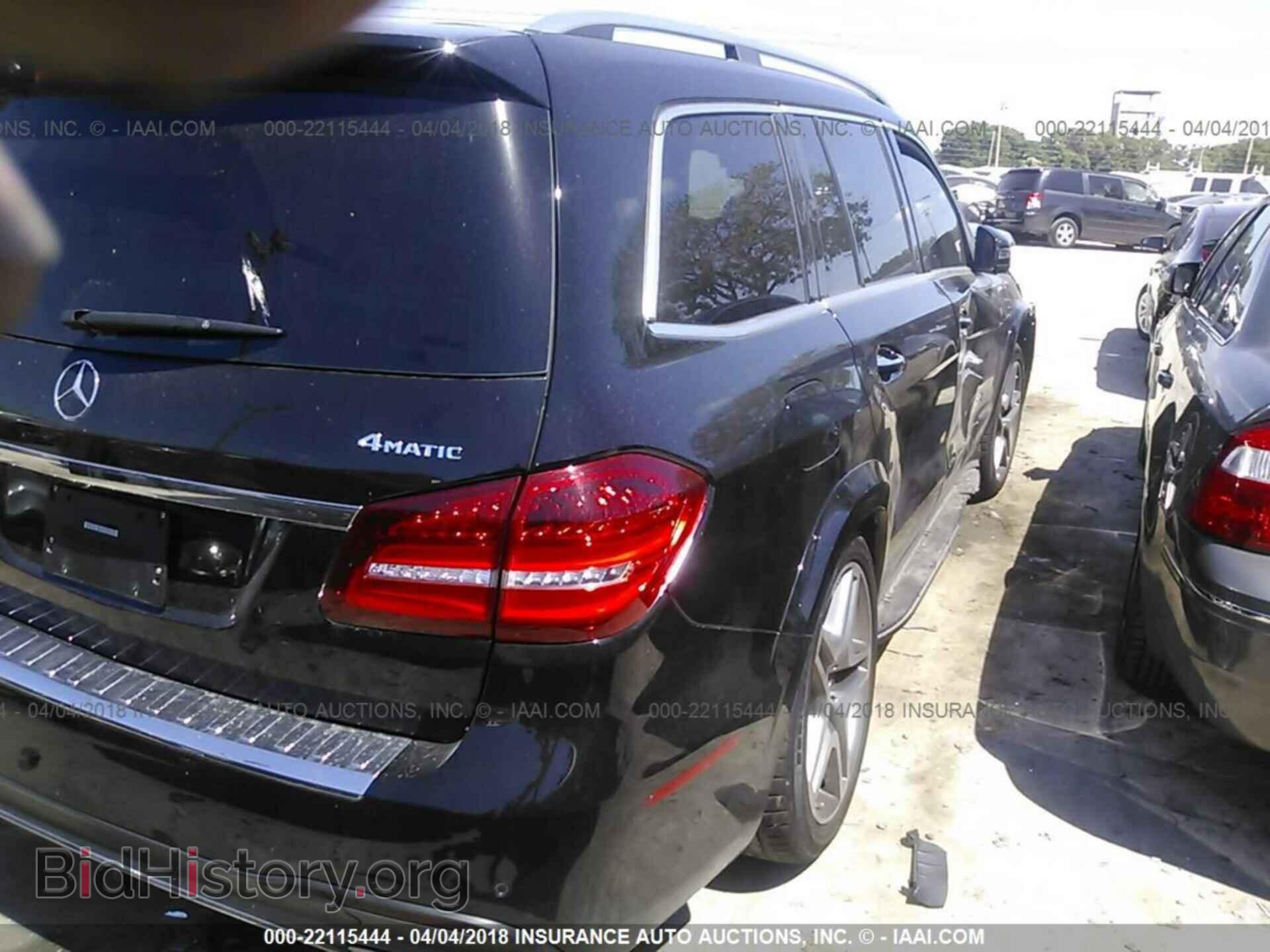 2017 Mercedes-benz Gls - VIN: 4JGDF7DE9HA815670 - Фото 4