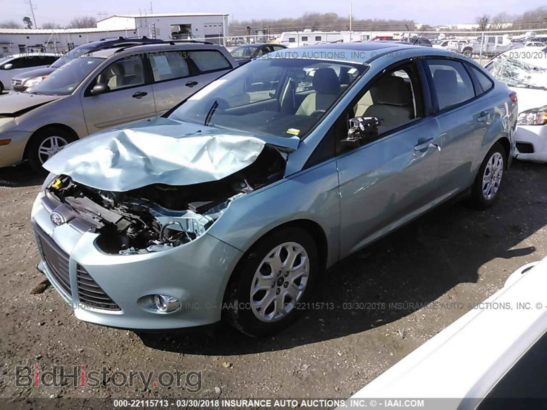 2012 Ford Focus - VIN: 1FAHP3F26CL435378 - Фото 2