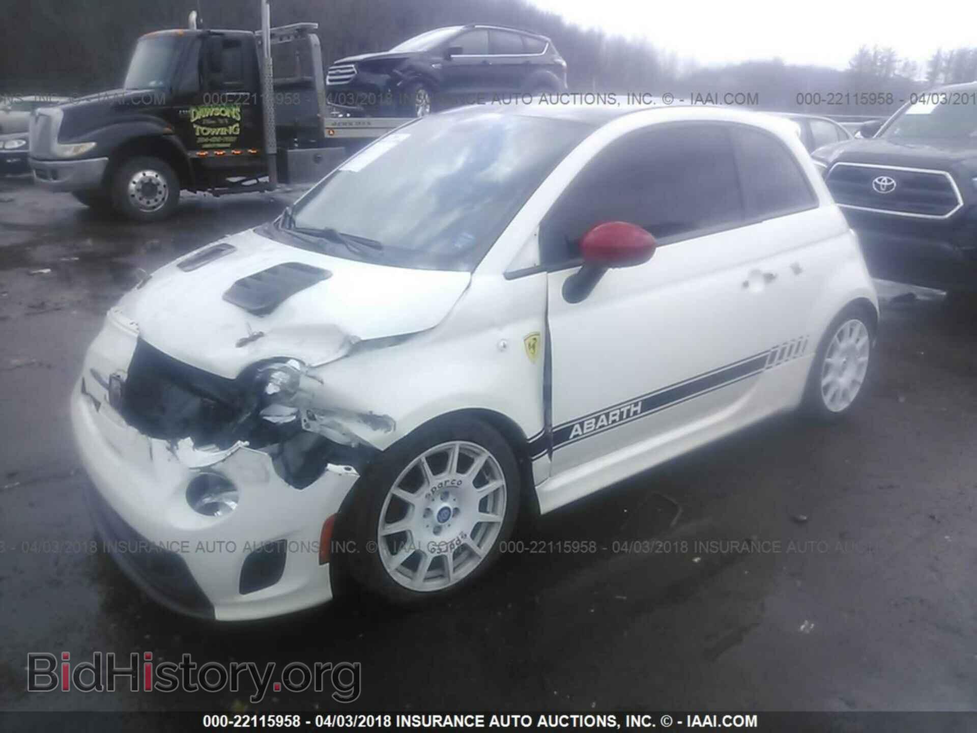 2013 Fiat 500 - VIN: 3C3CFFFH7DT528806 - Фото 2
