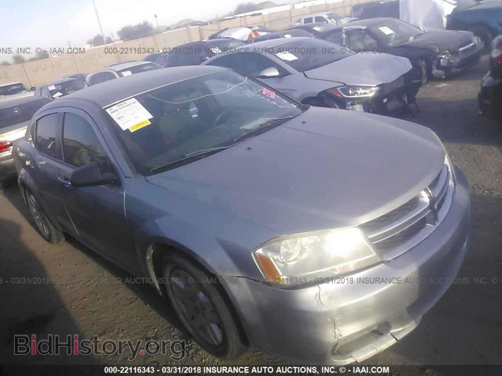 Photo 1C3CDZAB7DN598977 - Dodge Avenger 2013