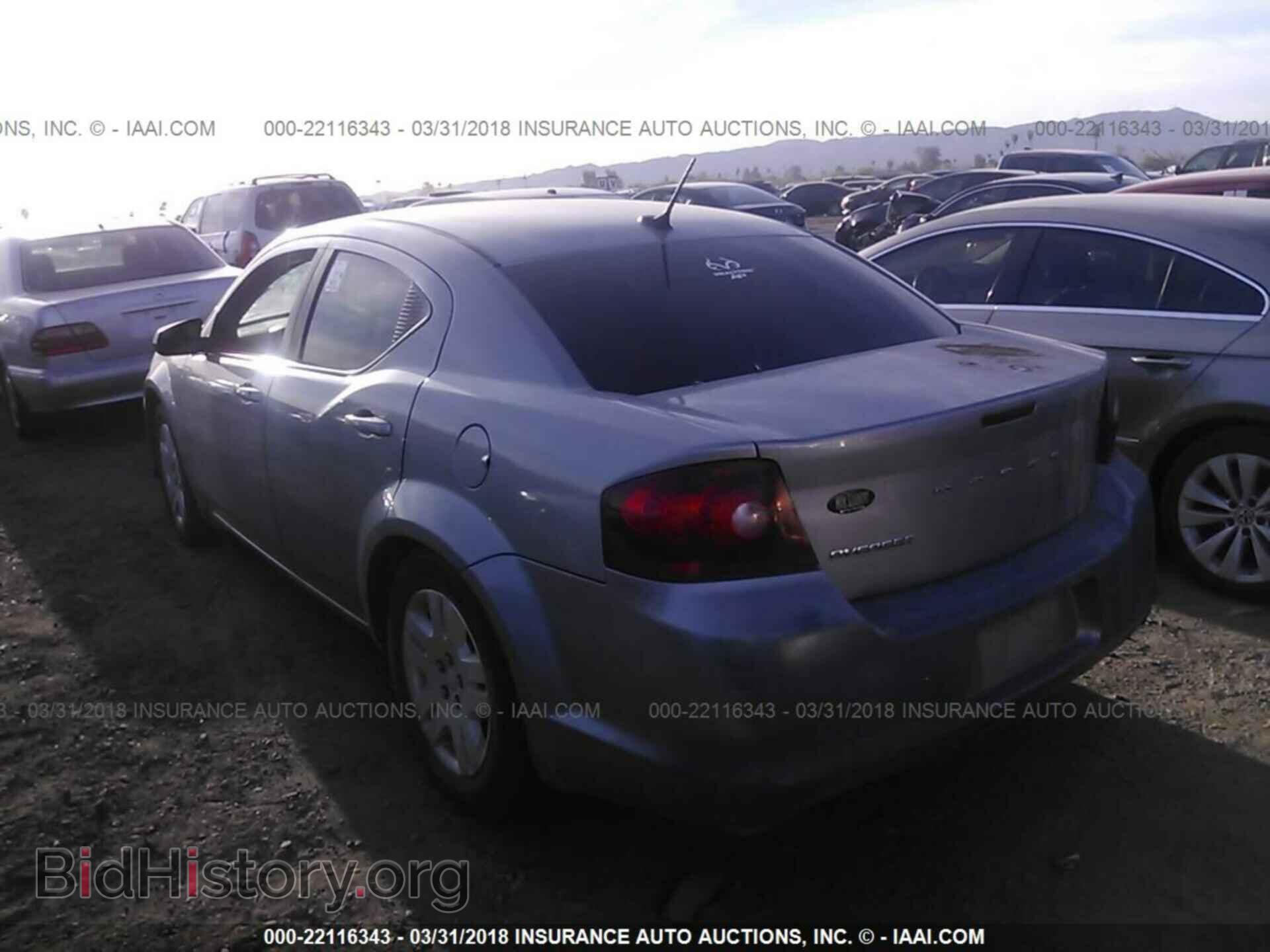 2013 Dodge Avenger - VIN: 1C3CDZAB7DN598977 - Фото 3