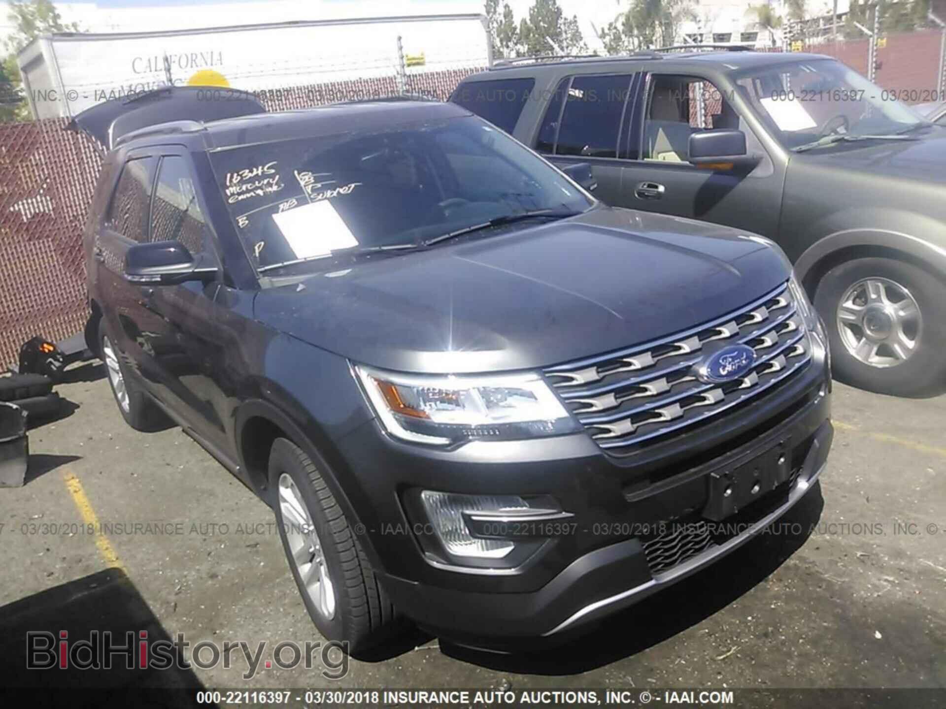 Фотография 1FM5K7D85HGD64471 - Ford Explorer 2017