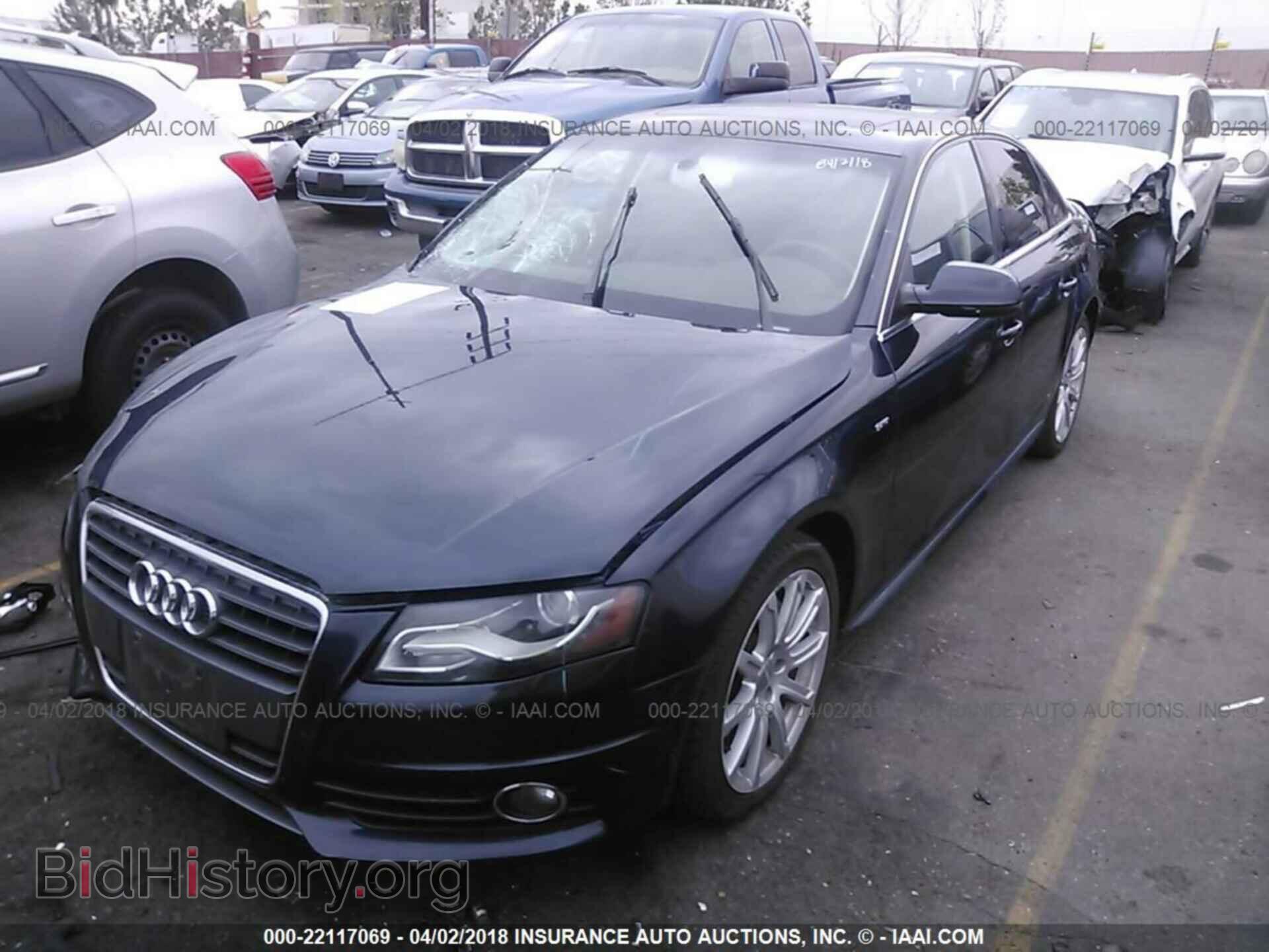 2012 Audi A4 - VIN: WAUEFAFL6CN003548 - Фото 2