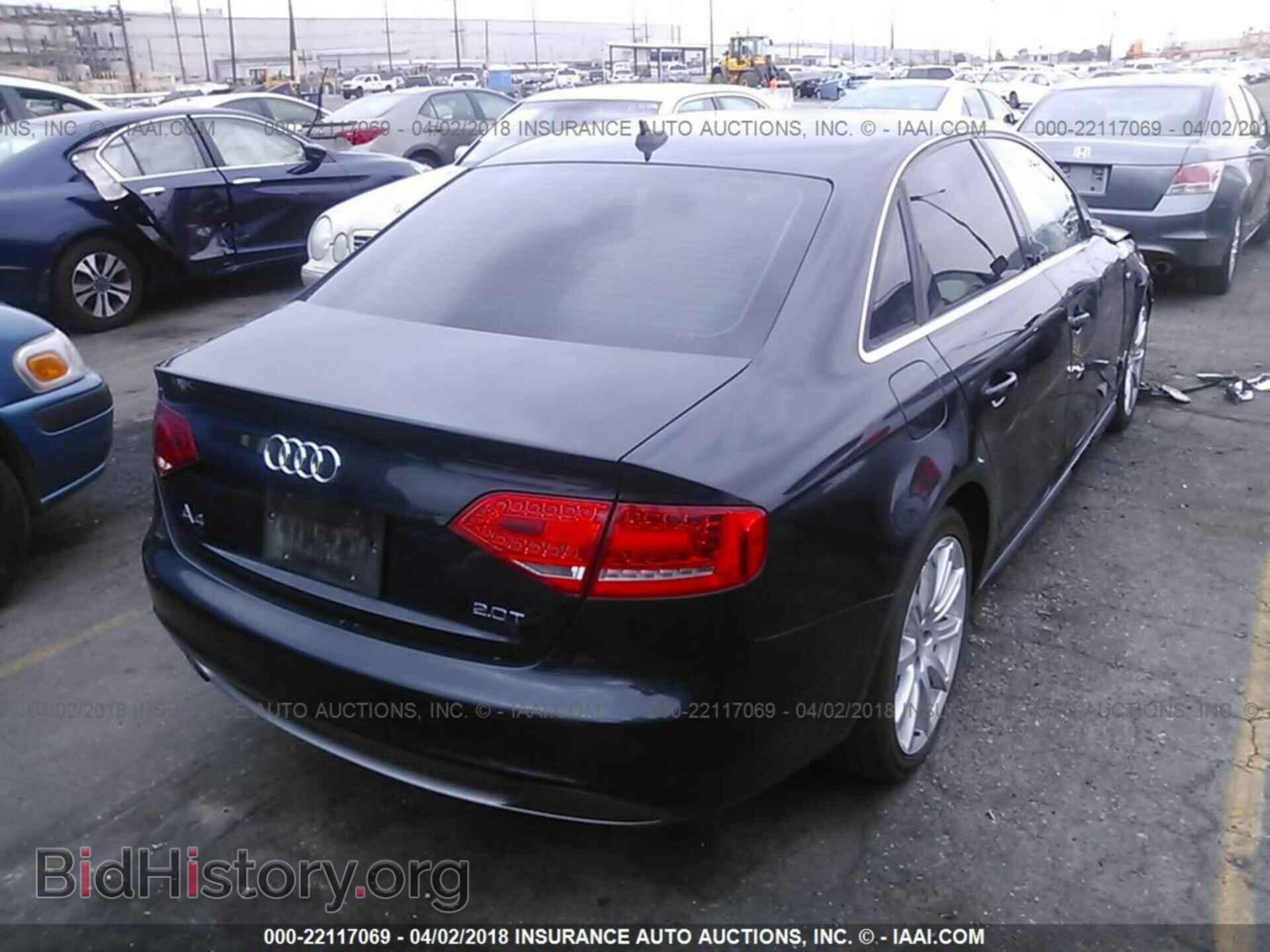 2012 Audi A4 - VIN: WAUEFAFL6CN003548 - Фото 4