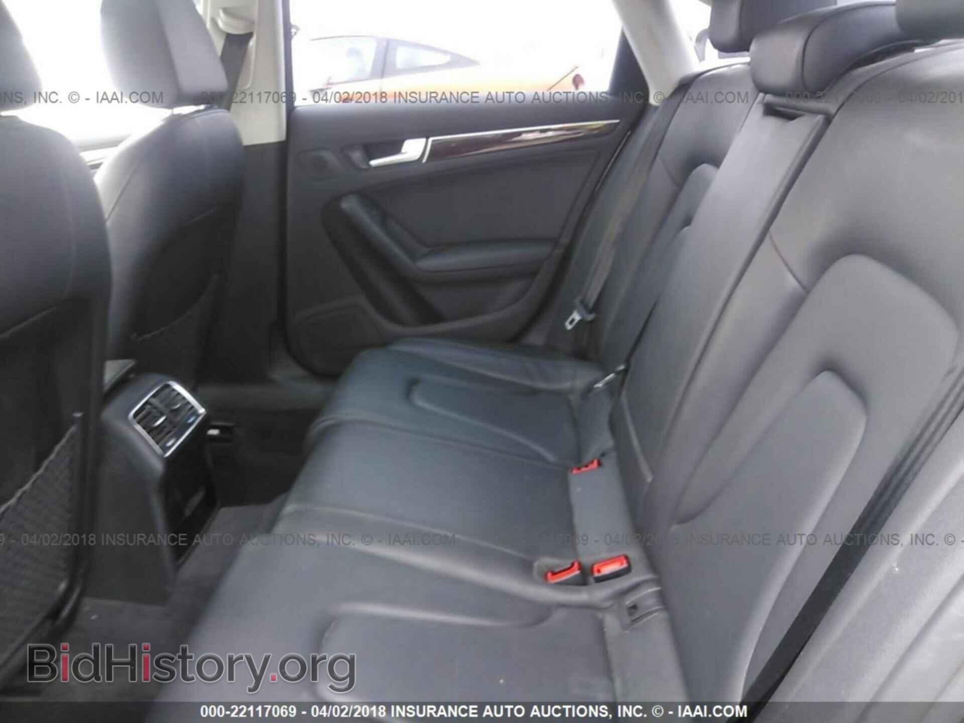 2012 Audi A4 - VIN: WAUEFAFL6CN003548 - Фото 8