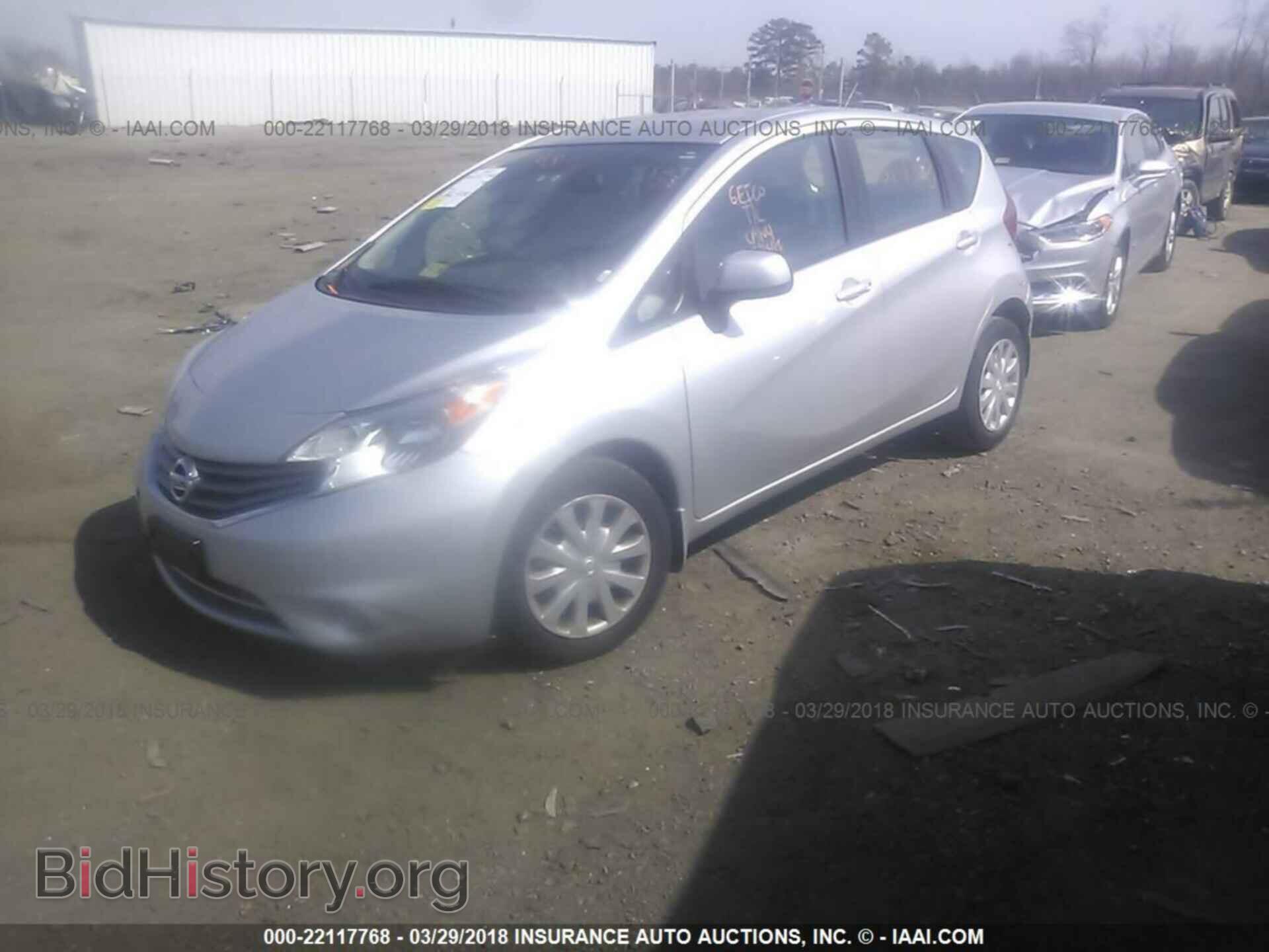 2014 Nissan Versa note - VIN: 3N1CE2CPXEL436256 - Фото 2