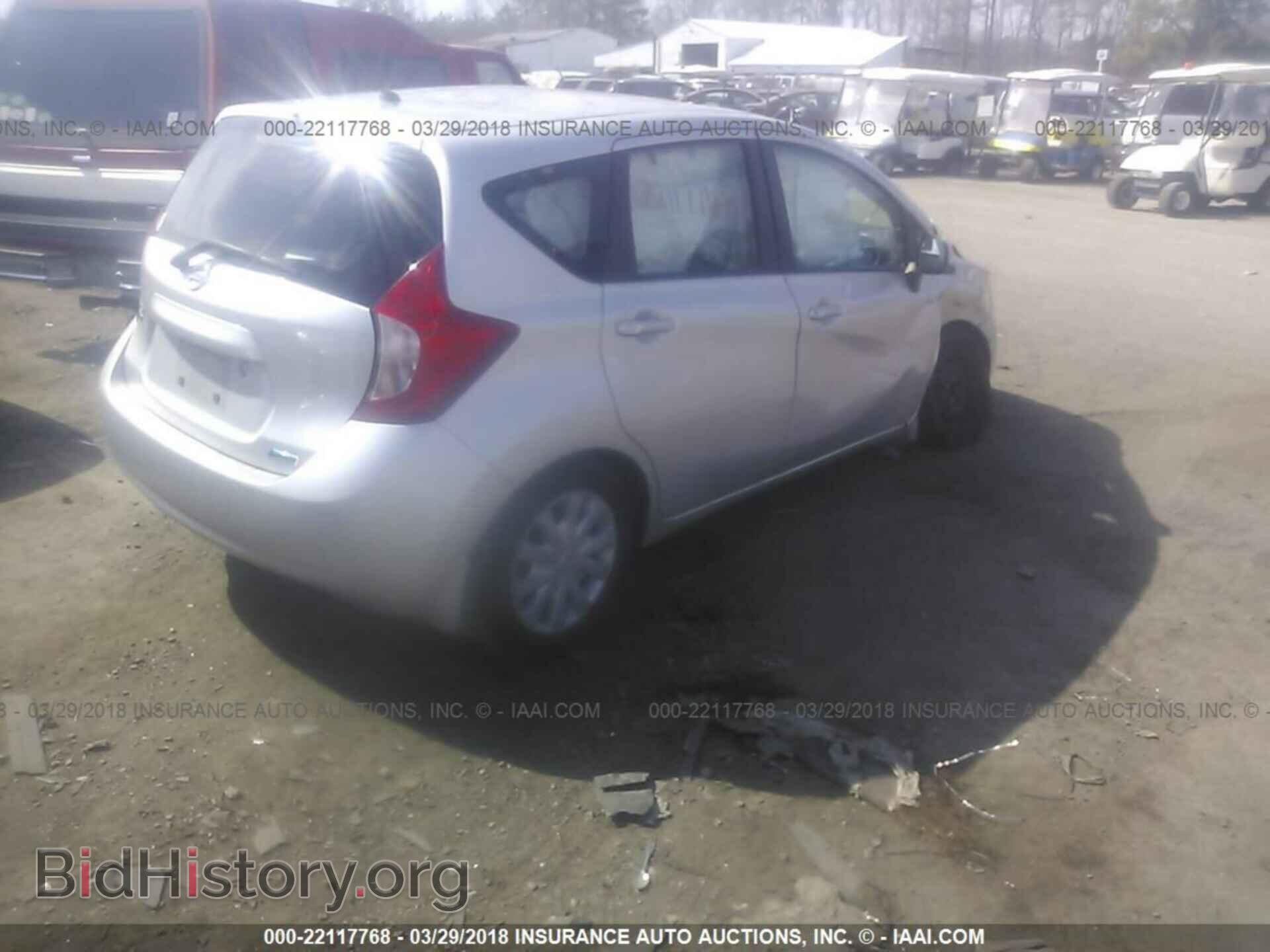 2014 Nissan Versa note - VIN: 3N1CE2CPXEL436256 - Фото 4
