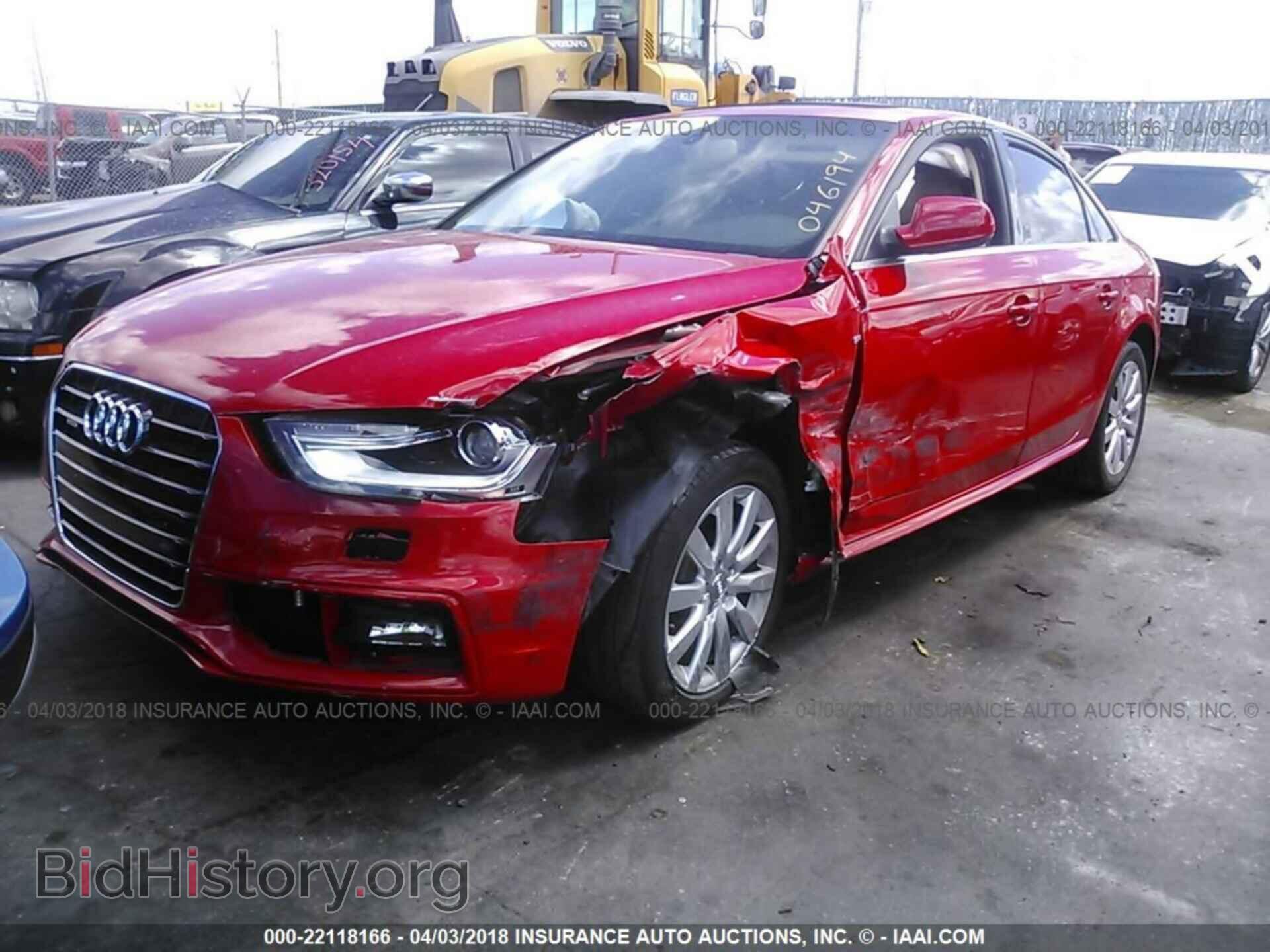 2015 Audi A4 - VIN: WAUBFAFL4FN046194 - Фото 2