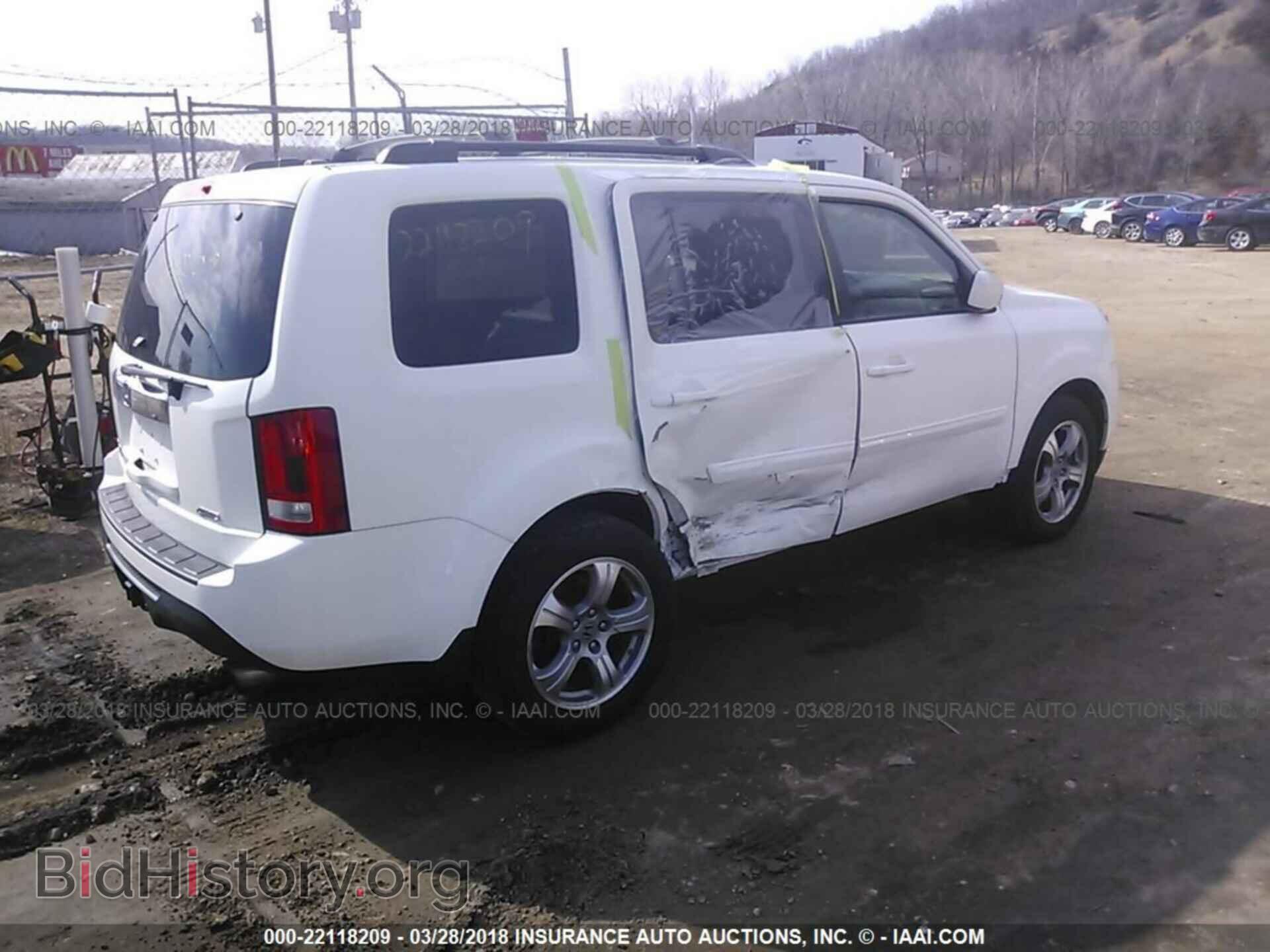 2013 Honda Pilot - VIN: 5FNYF4H56DB057321 - Фото 4