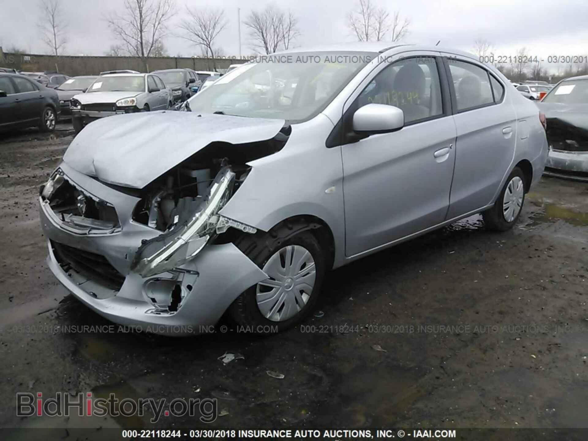 2017 Mitsubishi Mirage - VIN: ML32F3FJ0HHF09095 - Фото 2