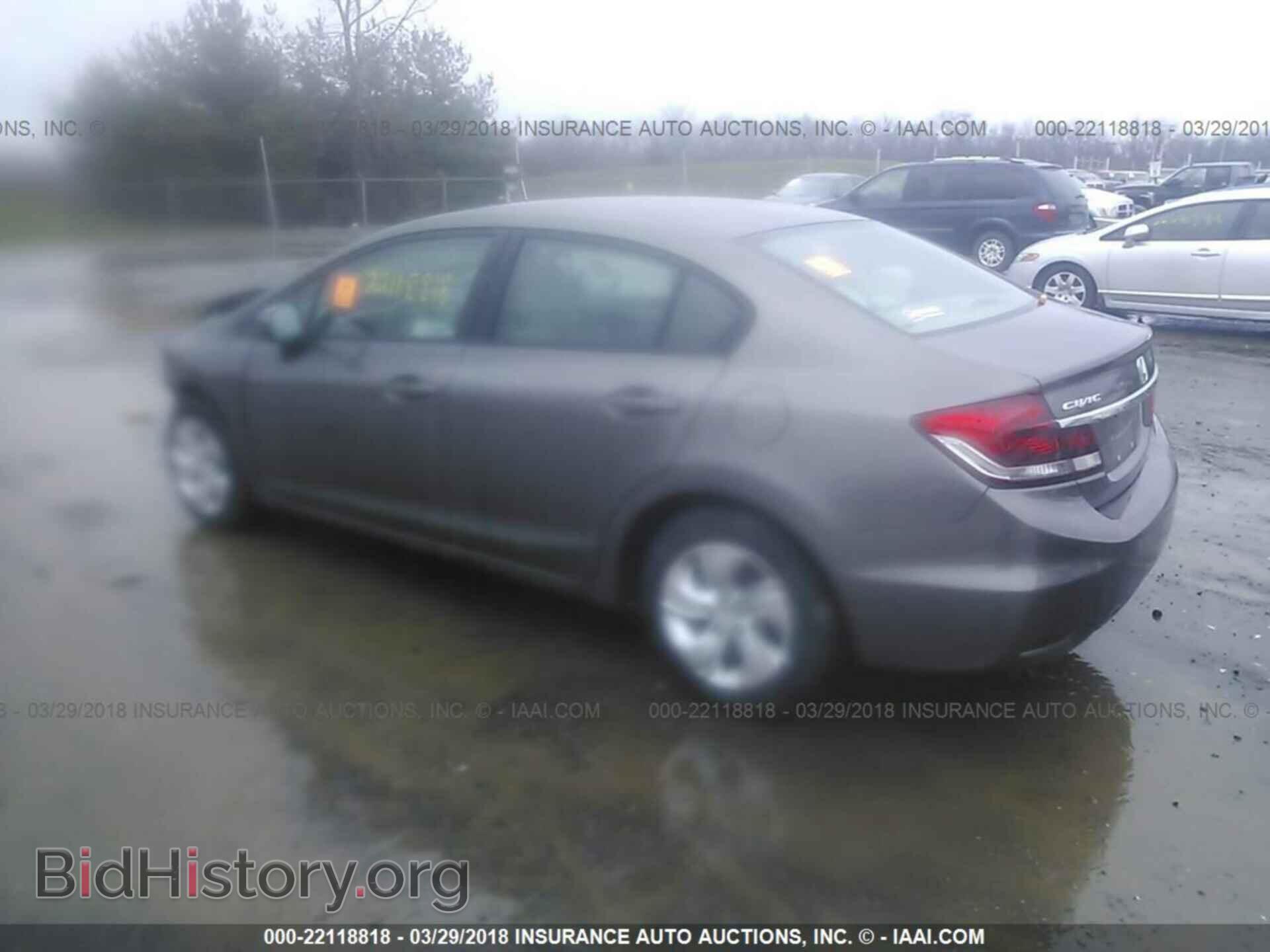 2014 Honda Civic - VIN: 19XFB2F55EE036607 - Фото 3