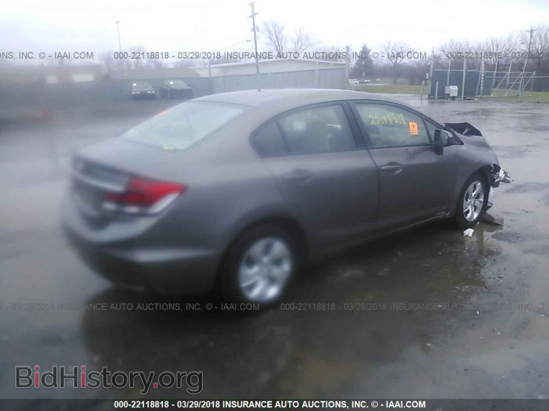 2014 Honda Civic - VIN: 19XFB2F55EE036607 - Фото 4