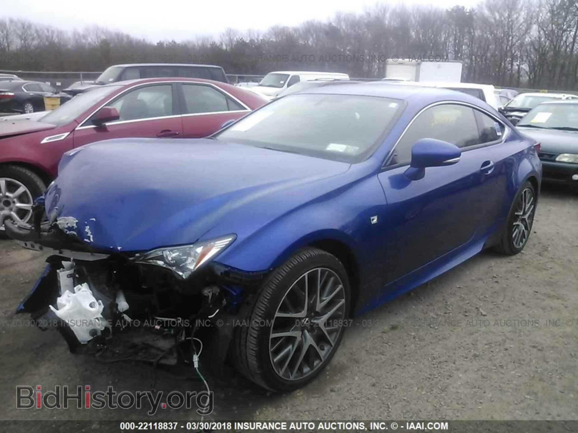 2016 Lexus Rc - VIN: JTHSM5BCXG5001492 - Фото 2