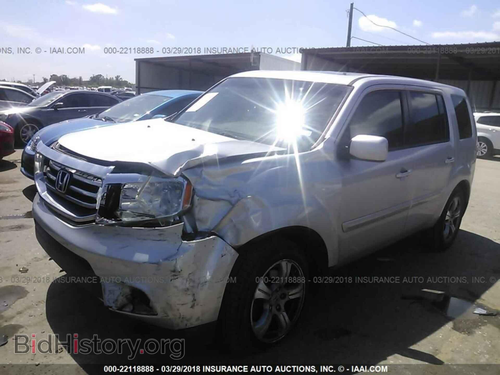 2012 Honda Pilot - VIN: 5FNYF3H54CB018445 - Photo 2