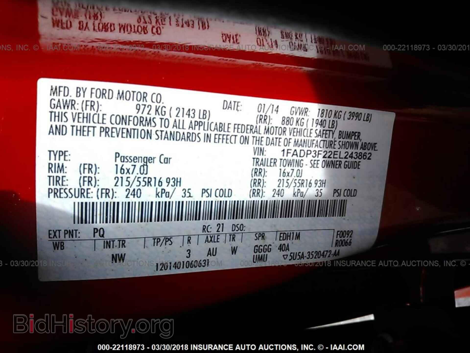 2014 Ford Focus - VIN: 1FADP3F22EL243862 - Photo 9
