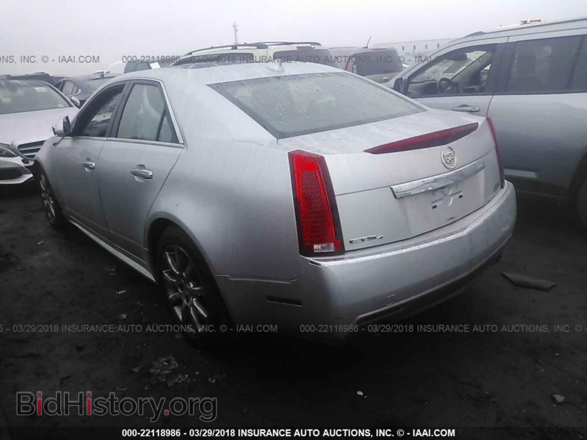 2012 Cadillac Cts - VIN: 1G6DG5E53C0108621 - Фото 3