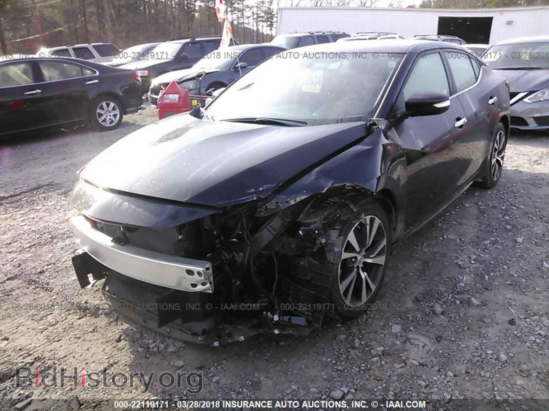 2017 Nissan Maxima - VIN: 1N4AA6AP1HC440650 - Фото 2