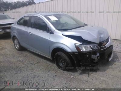 2017 Chevrolet SONIC, синий — VIN 1G1JD5SHXH4133001, IAAI