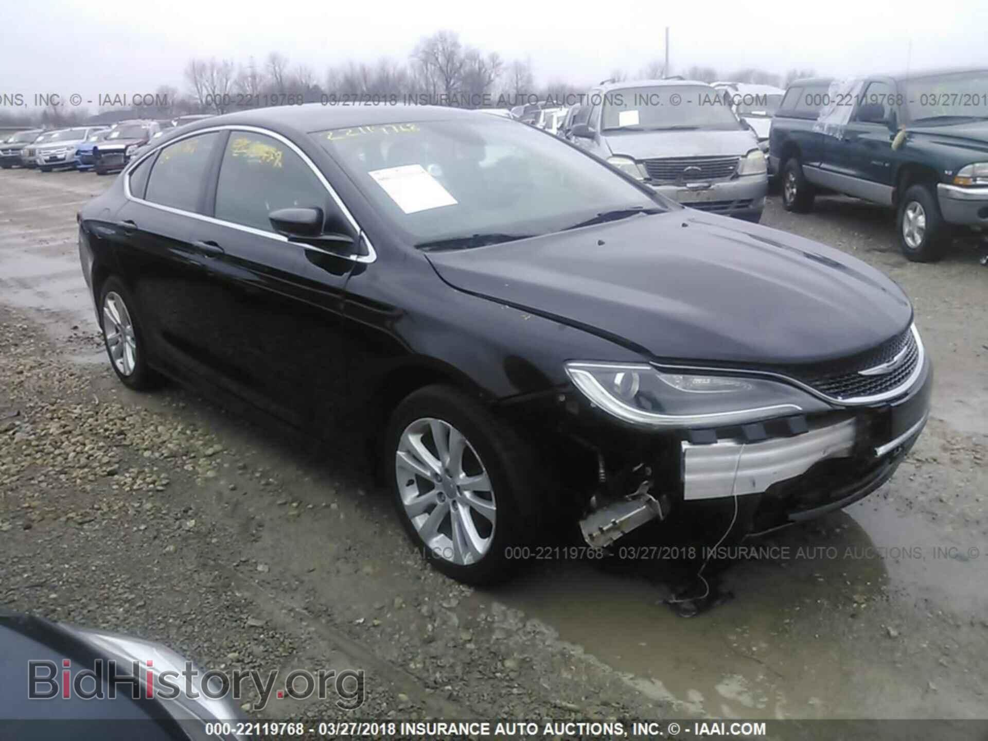Photo 1C3CCCAB3FN592404 - Chrysler 200 2015